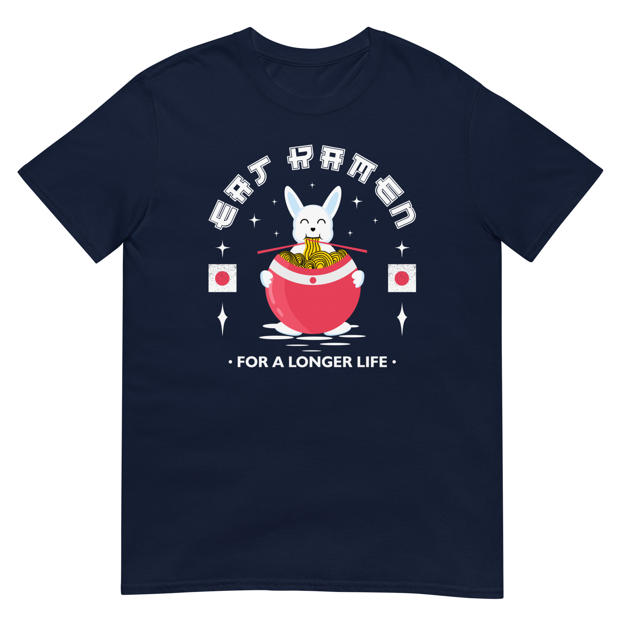 Eat Ramen For A Longer Life - Unisex Ramen T-Shirt