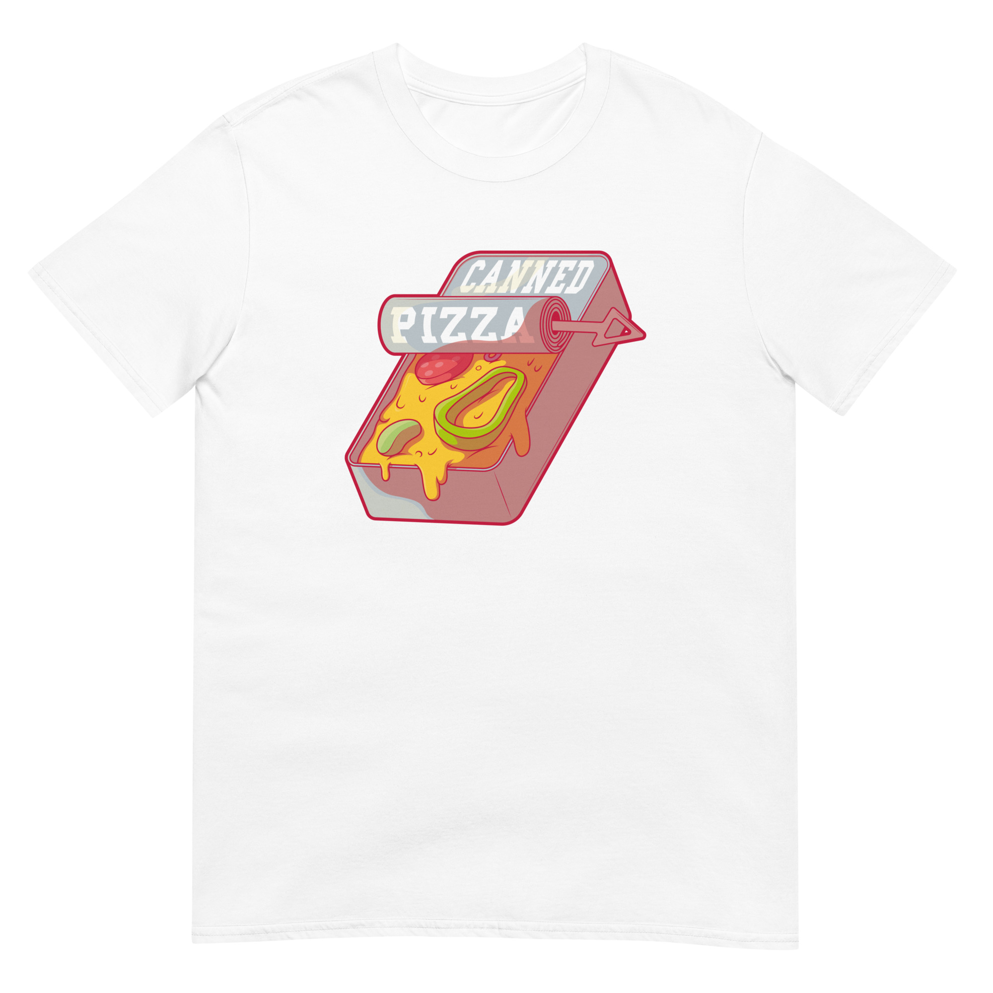 Canned Pizza - Unisex Pizza T-Shirt