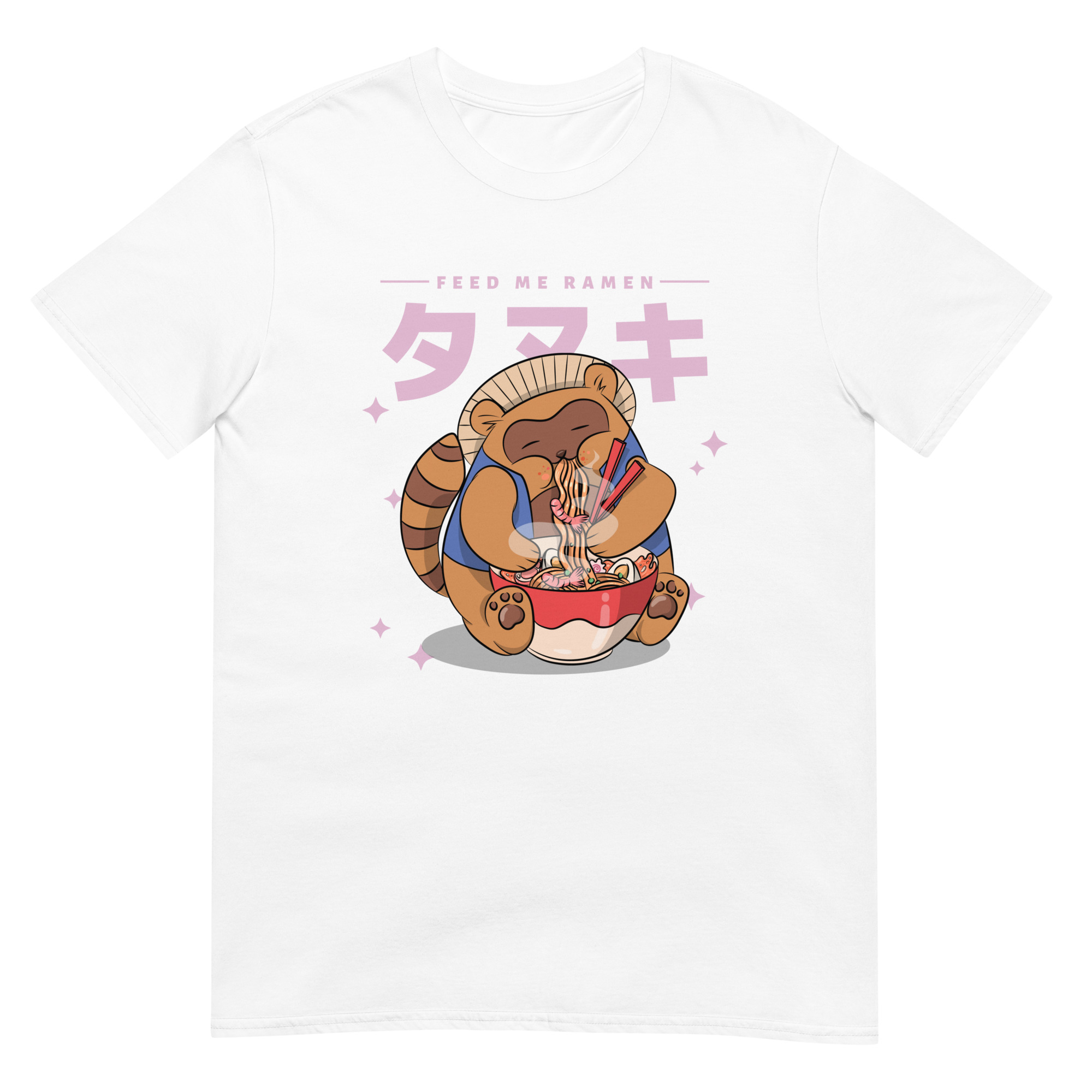 Feed Me Ramen Japanese Beaver - Unisex Ramen T-Shirt