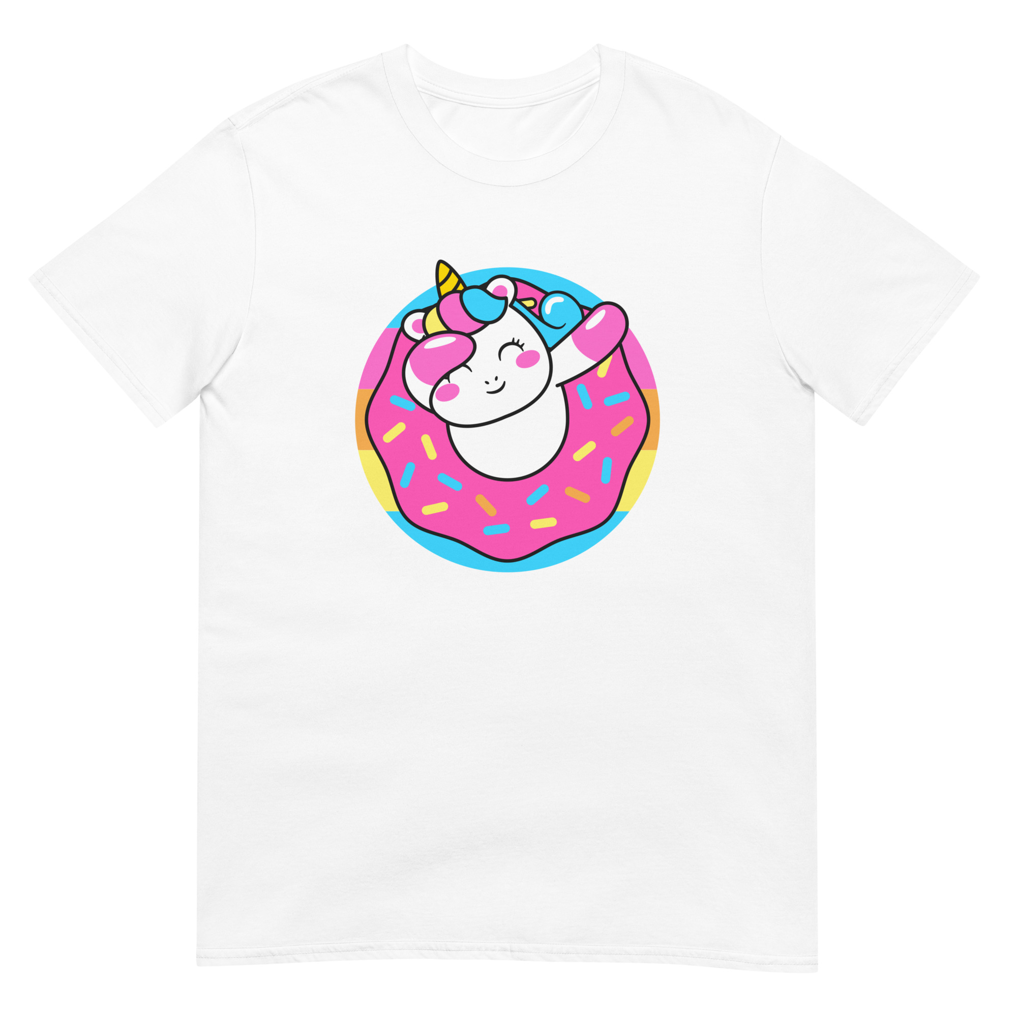 Unicorn Within A Donut - Unisex Donut T-Shirt