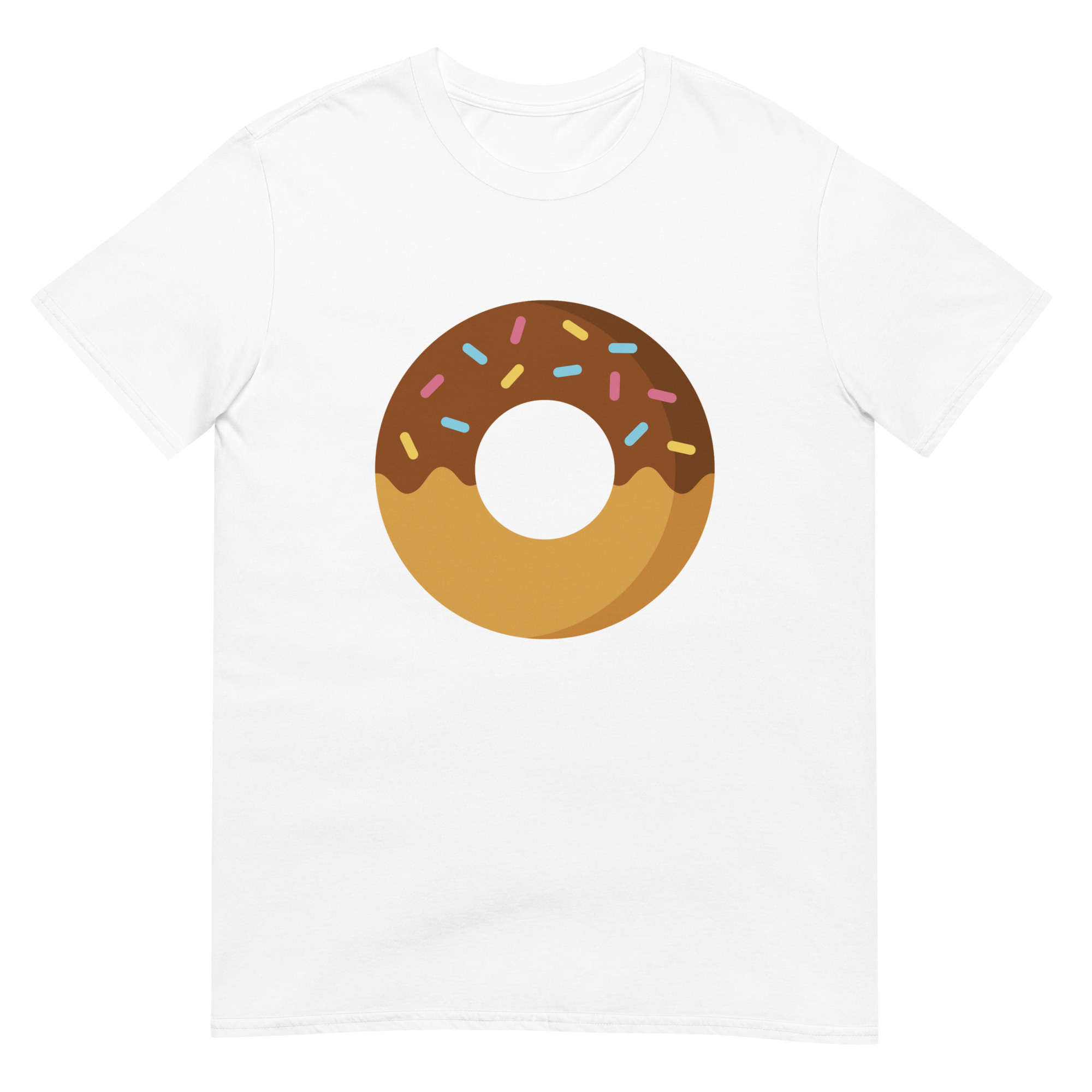 Chocolate Glazed Big Donut - Unisex Donut T-Shirt
