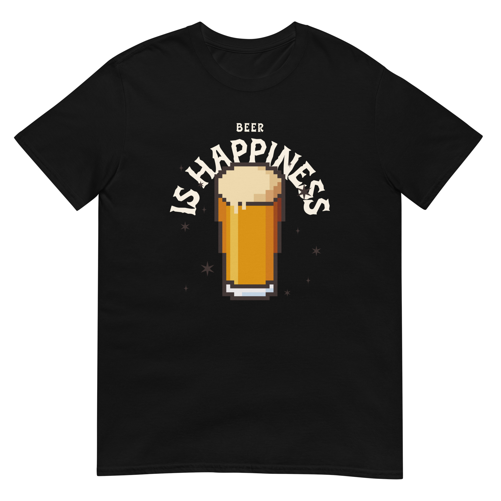 Beer Is Happiness - Unisex Beer T-Shirt