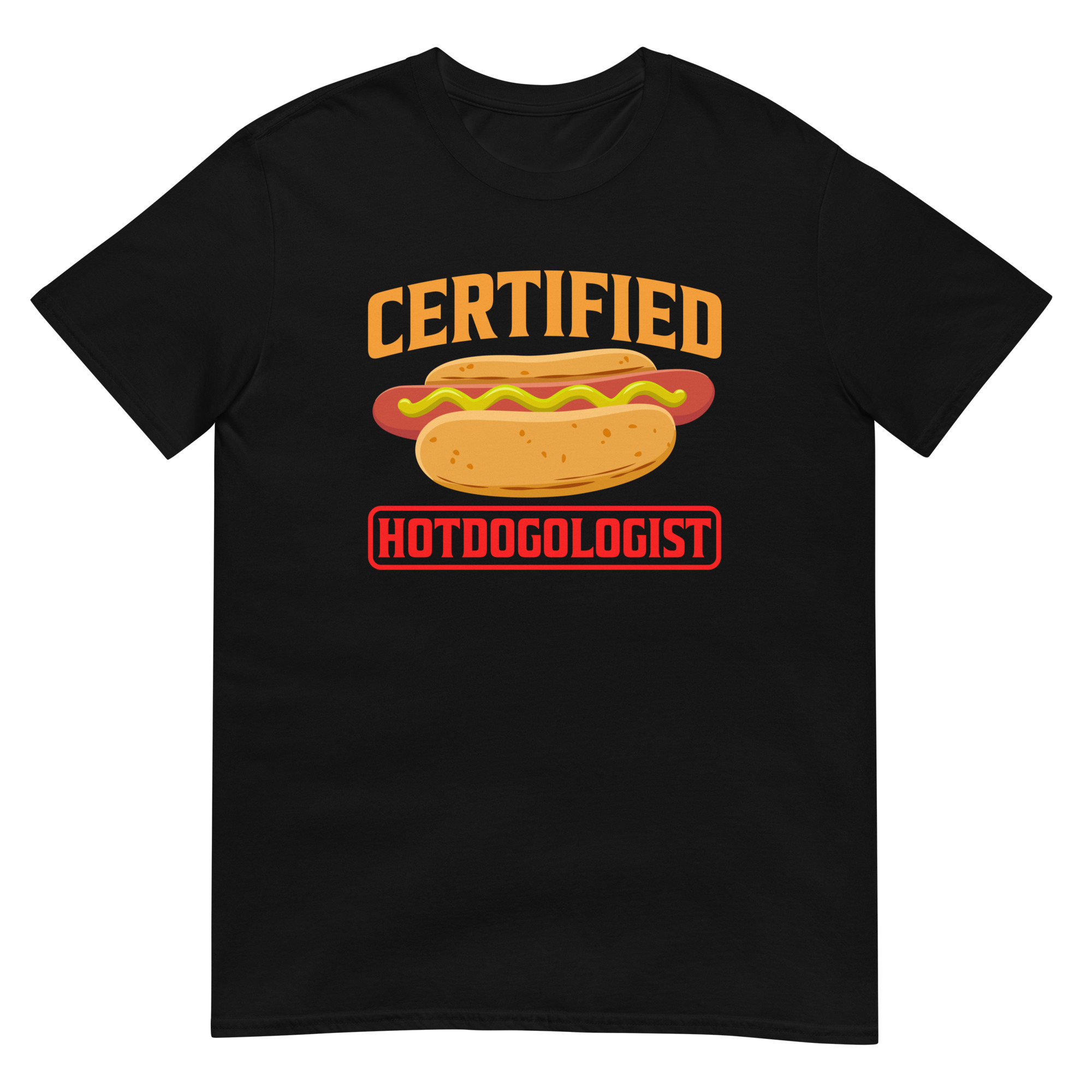 Certified Hotdogologist - Unisex Barbecue T-Shirt