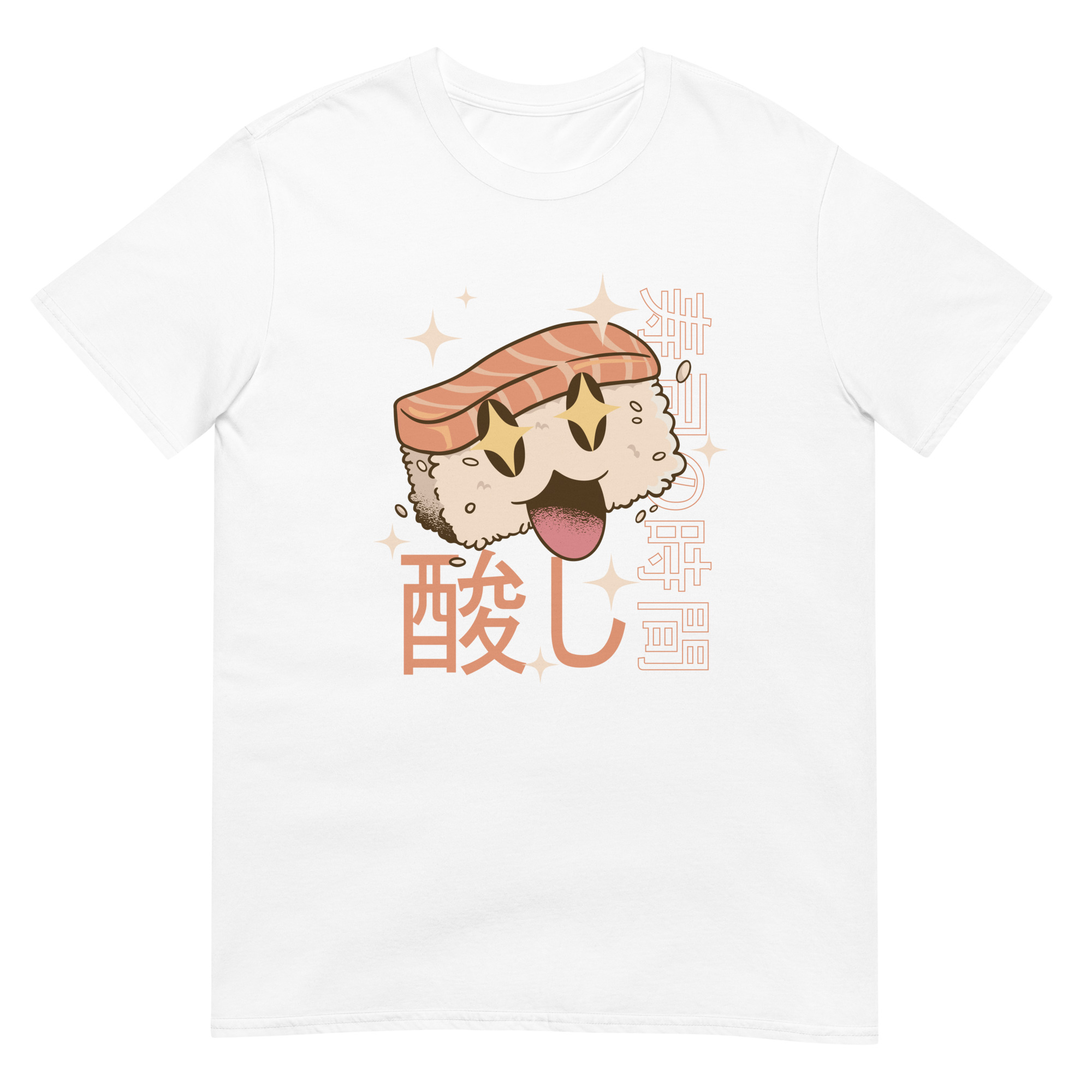 Happy Japanese Sushi Rice Roll - Unisex Sushi T-Shirt