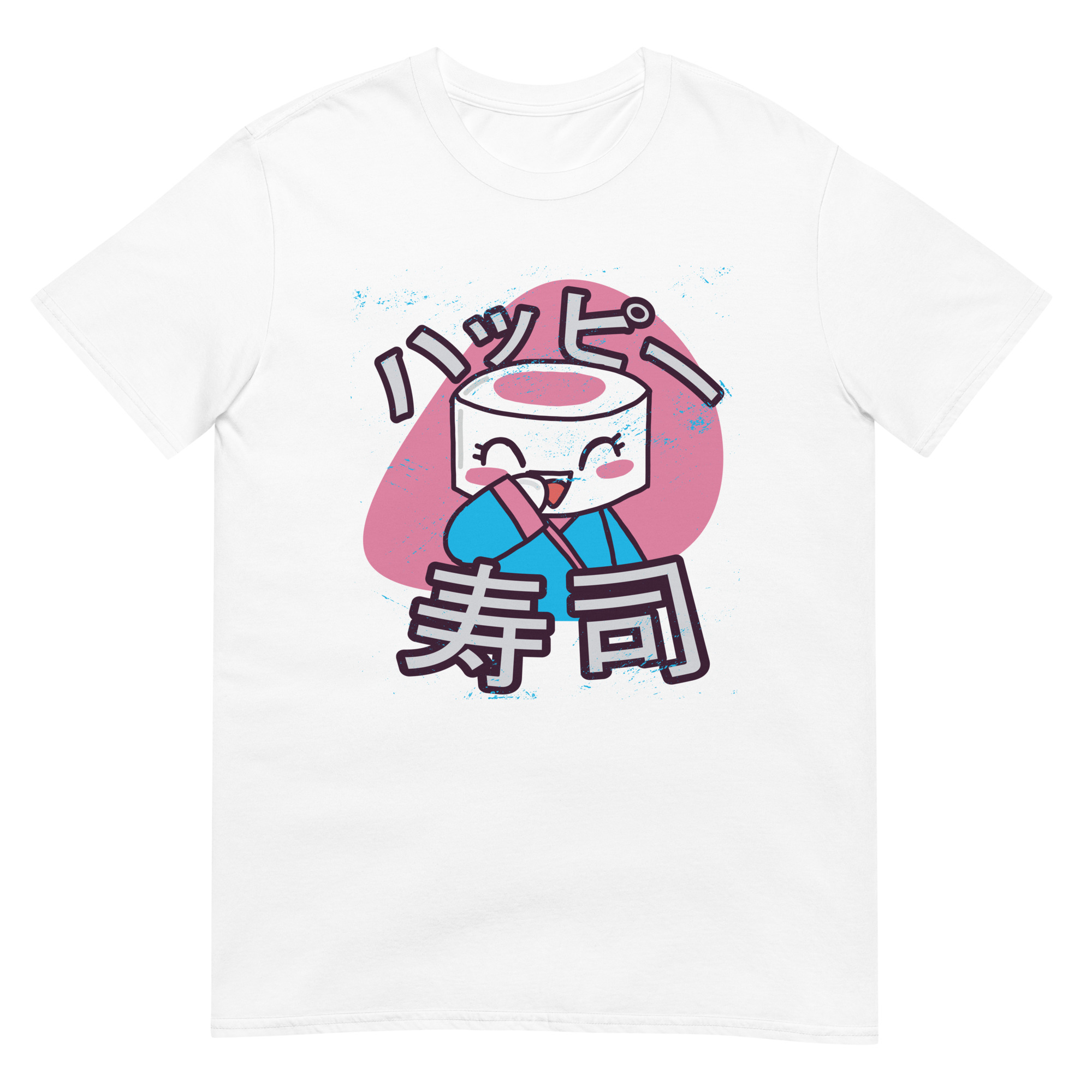 Happy Japanese Sushi Roll - Unisex Sushi T-Shirt