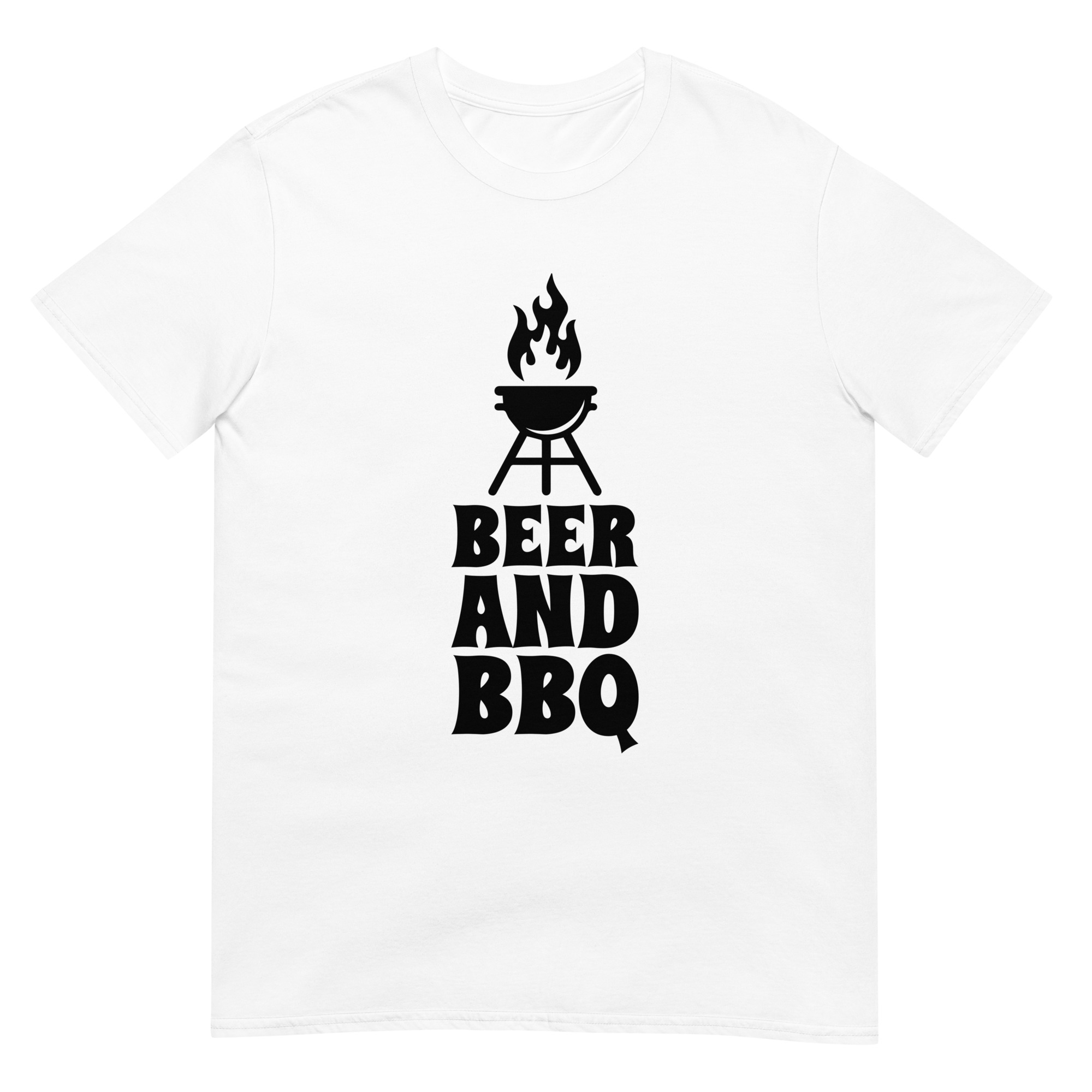 Beer And BBQ - Unisex Barbecue T-Shirt