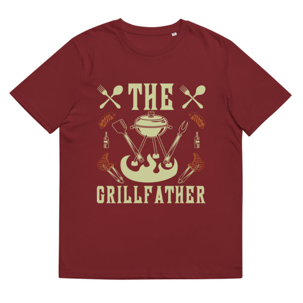 The Grillfather - Organic Unisex Barbecue T-Shirt